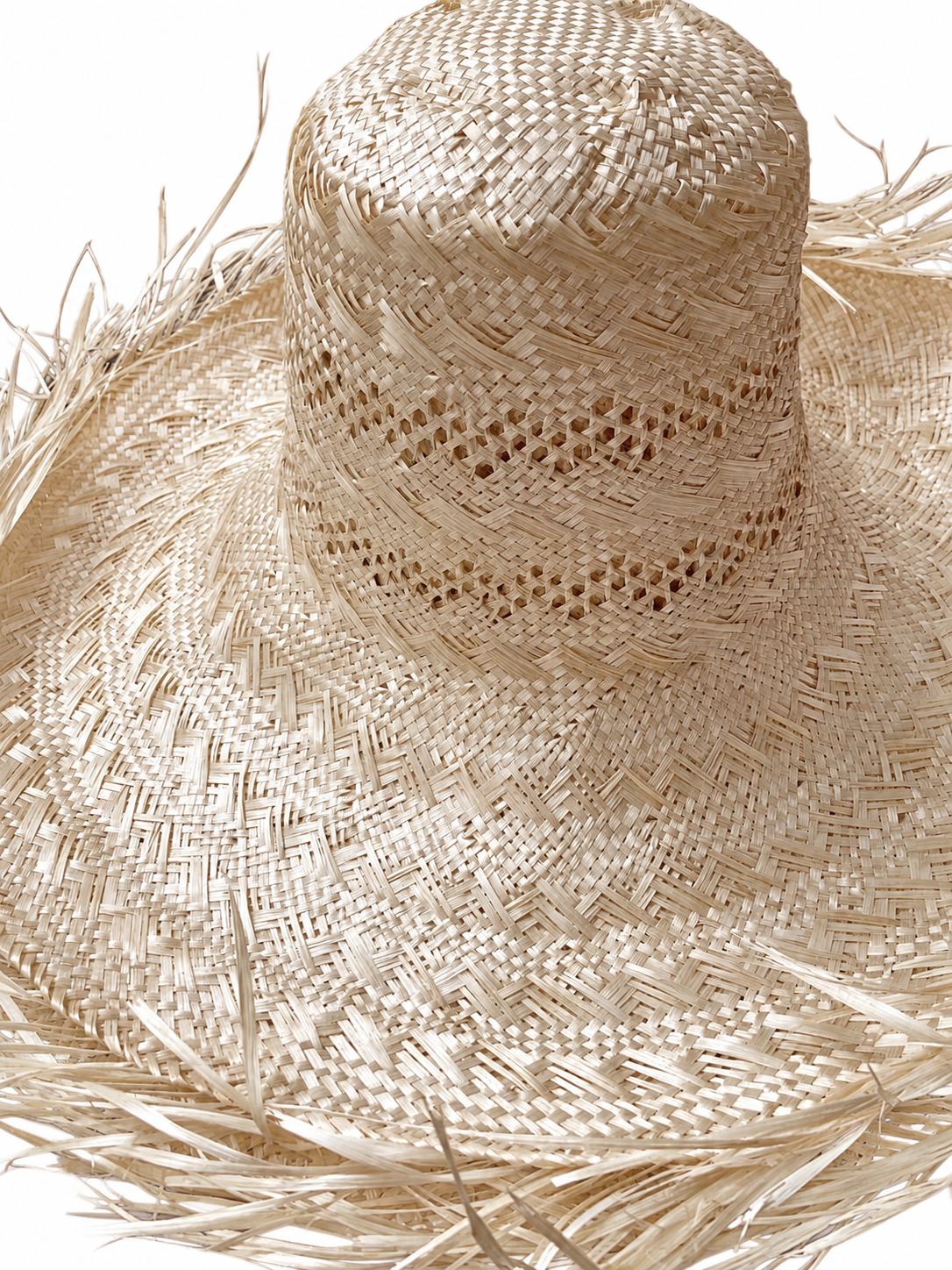 natural straw hat body: photo new 06 for wholesale
