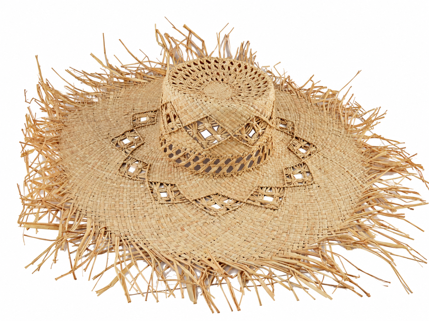 natural straw hat body: photo new 23 for wholesale