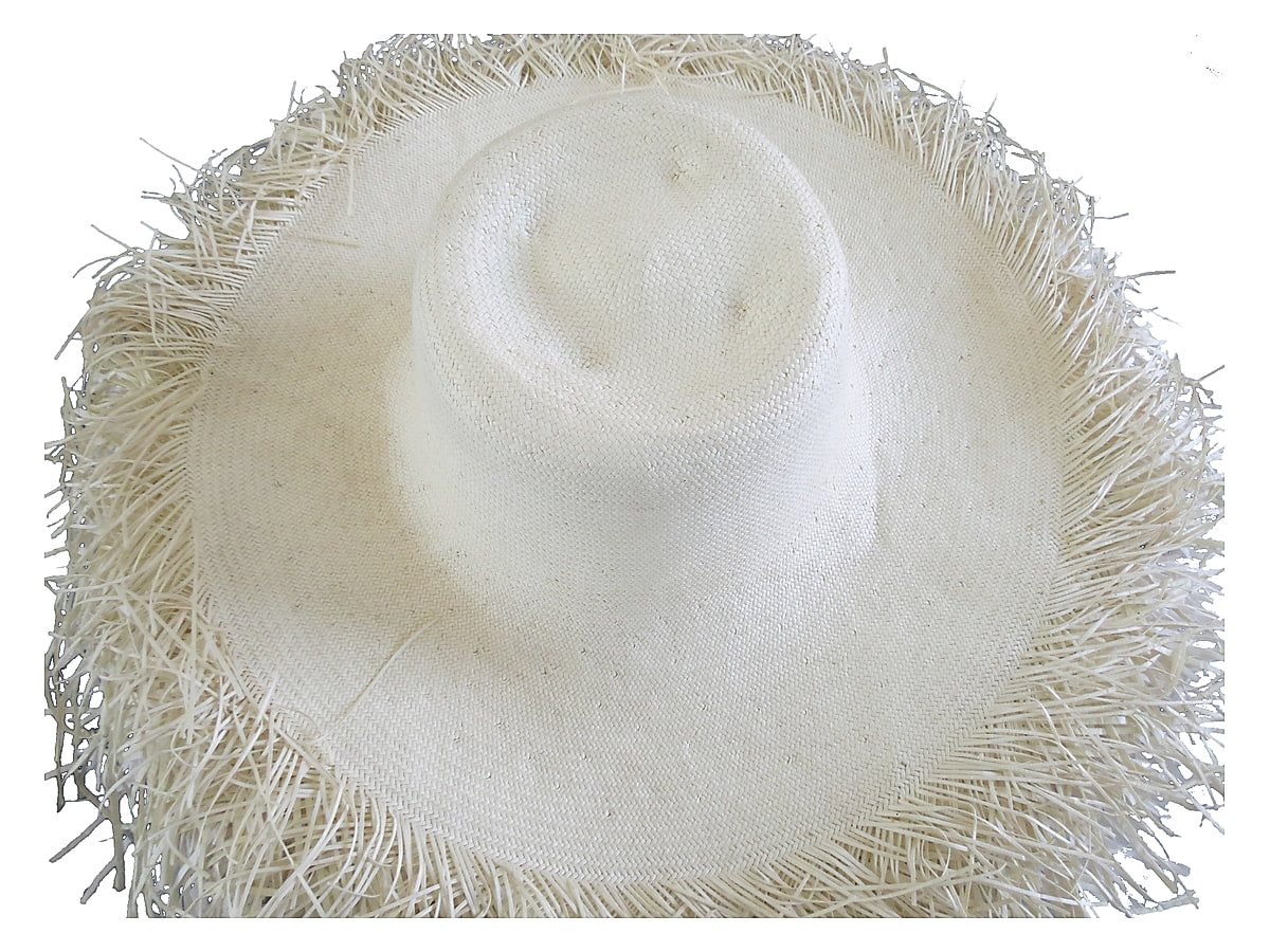 handwoven paper hat body Shantung paper hat body for wholesale production