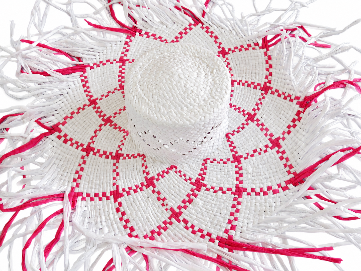 handwoven paper hat body Shantung paper hat body for wholesale production