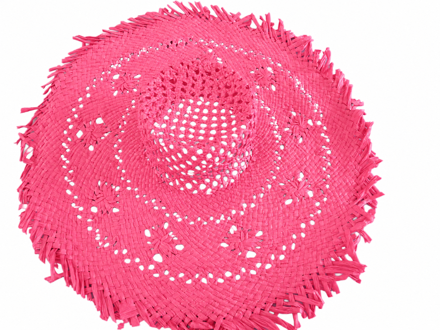 handwoven paper hat body Shantung paper hat body for wholesale production