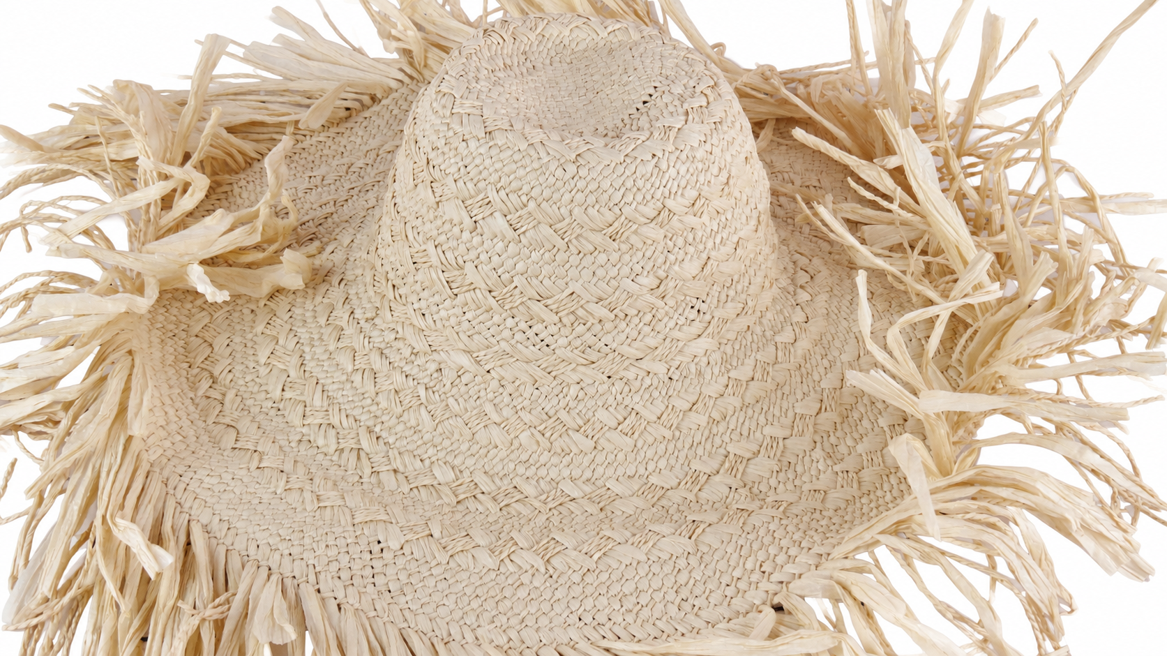 handwoven paper hat body Shantung paper hat body for wholesale production