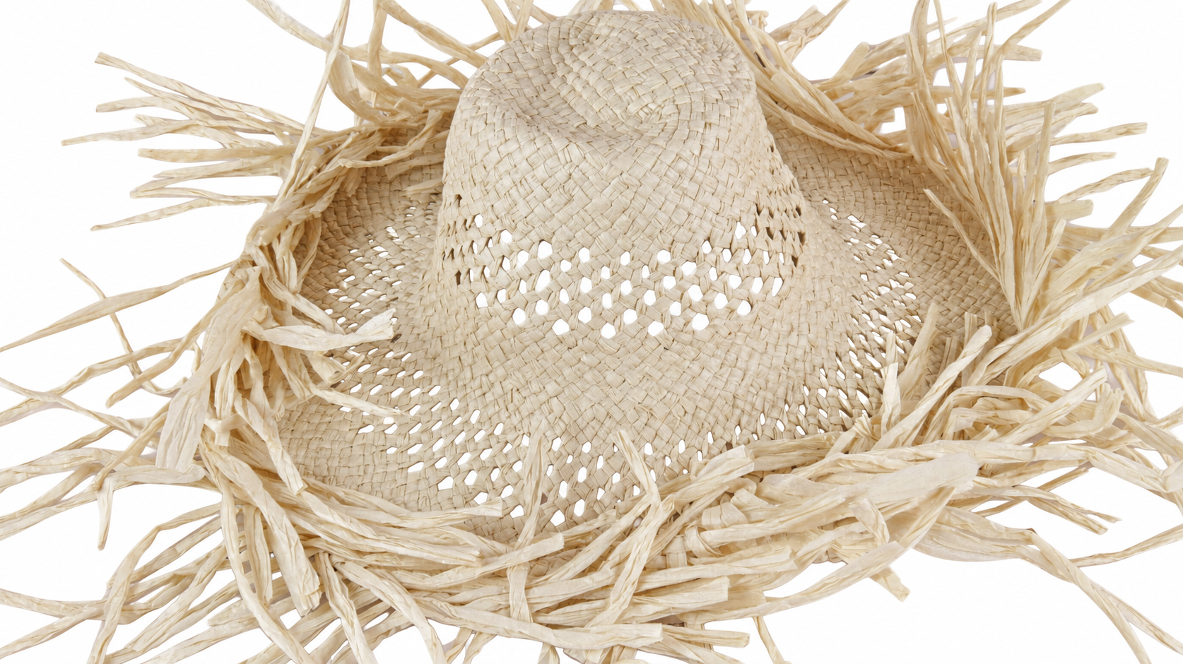 handwoven paper hat body Shantung paper hat body for wholesale production