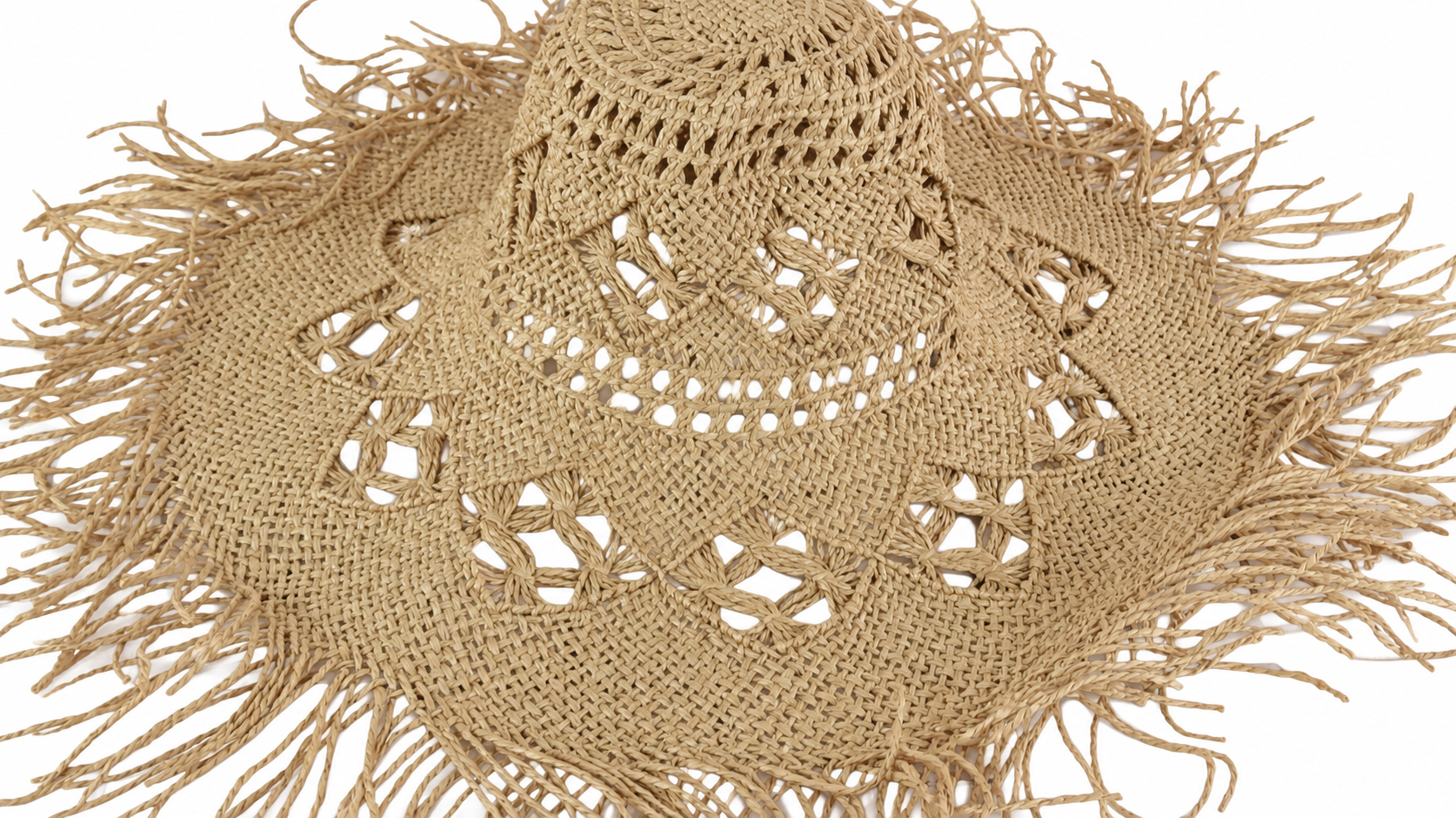 handwoven paper hat body Shantung paper hat body for wholesale production