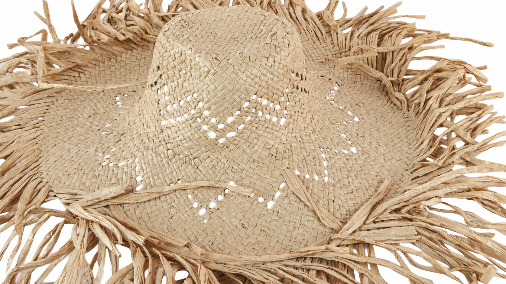 handwoven paper hat body Shantung paper hat body for wholesale production