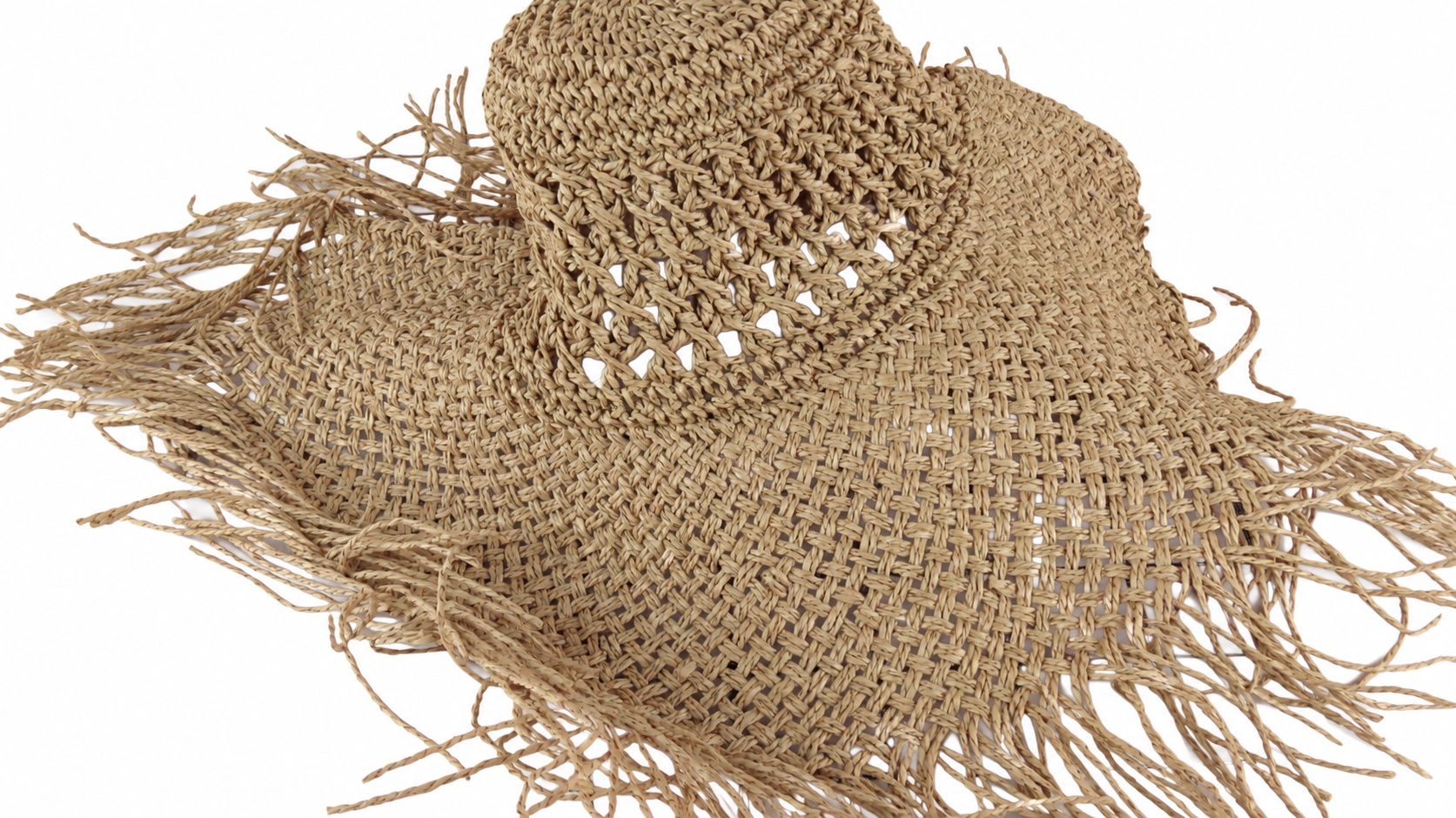 handwoven paper hat body Shantung paper hat body for wholesale production