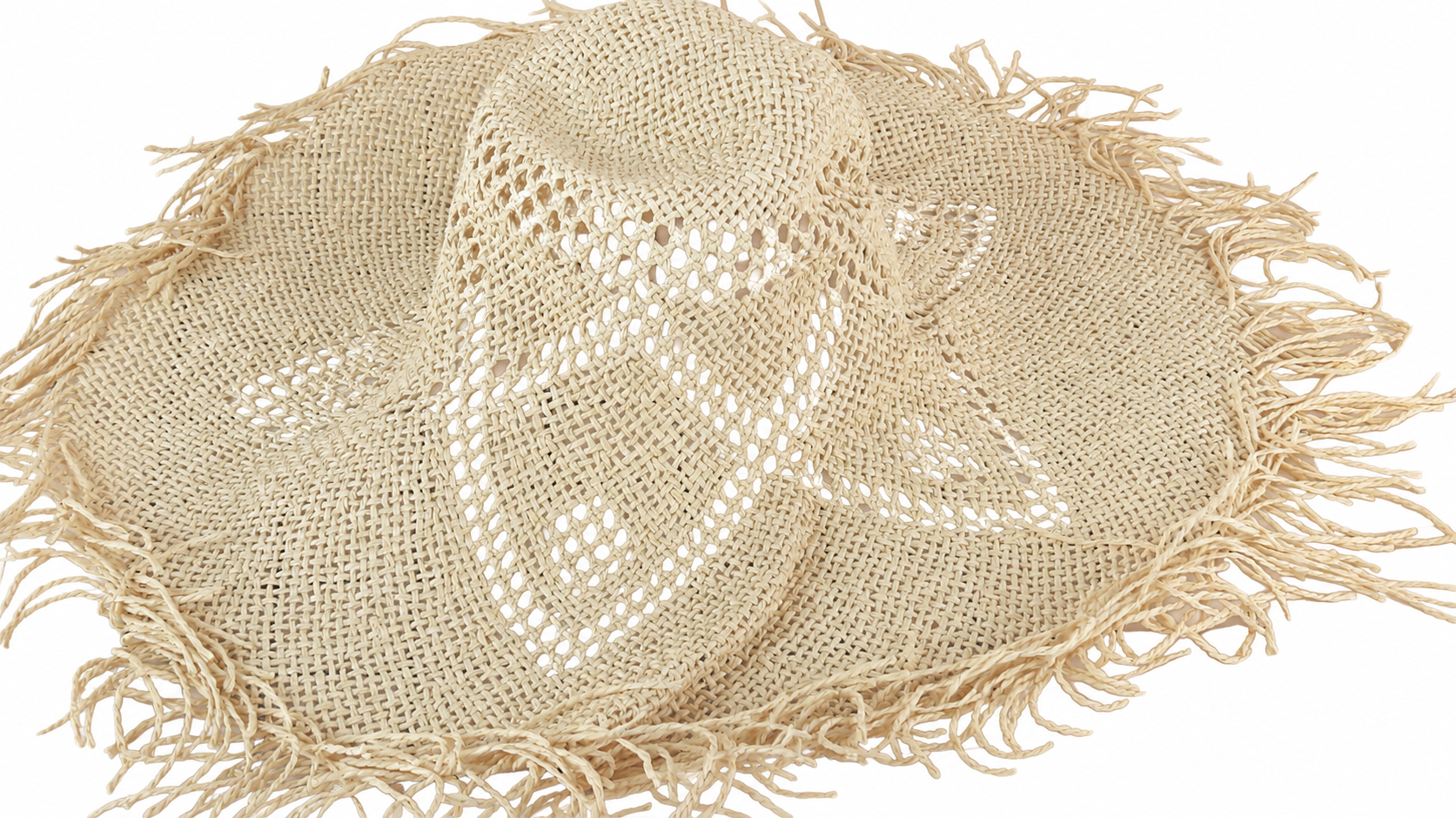 handwoven paper hat body Shantung paper hat body for wholesale production