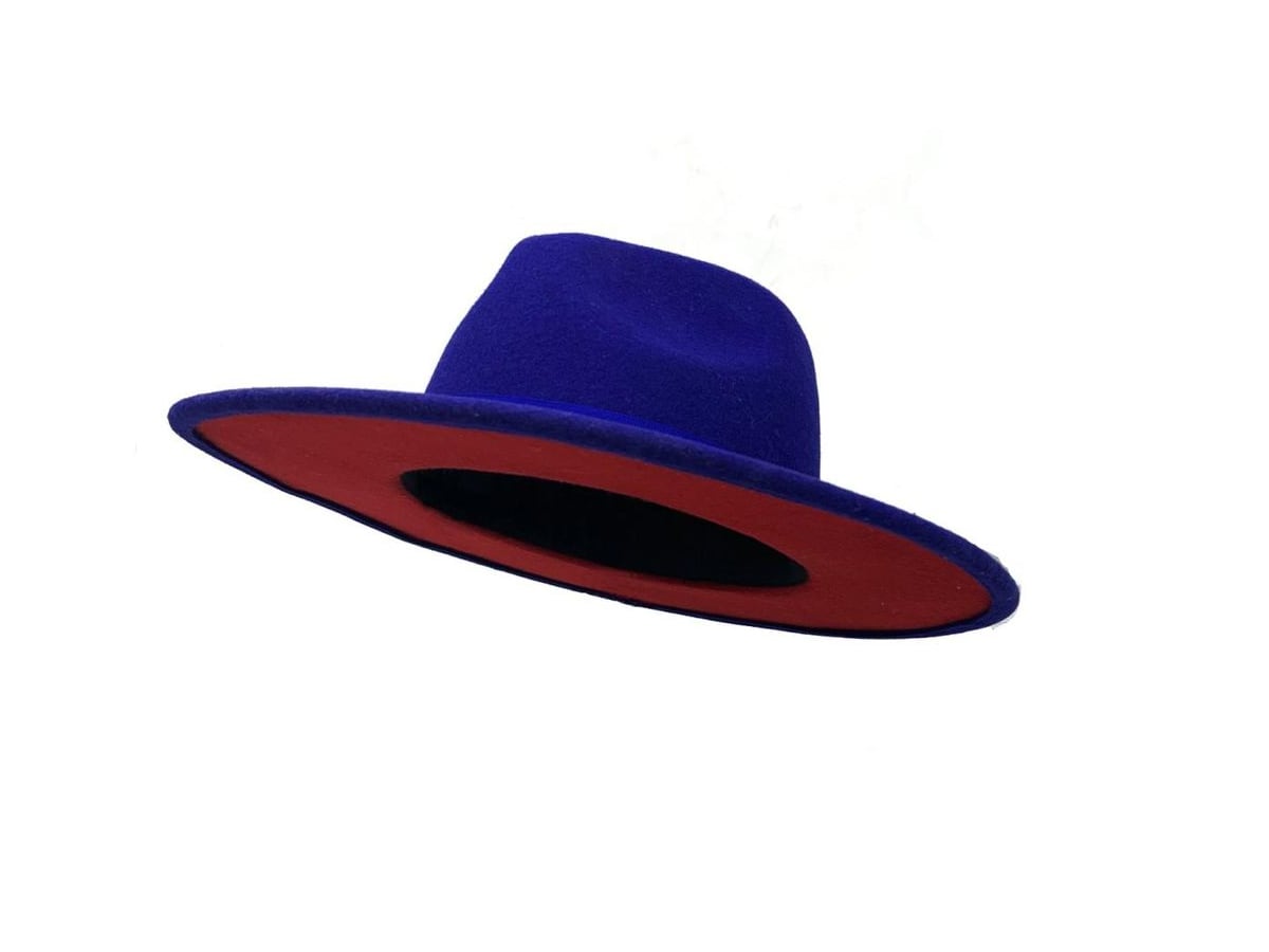 Vista del producto: Sombrero Bicolor de Lana