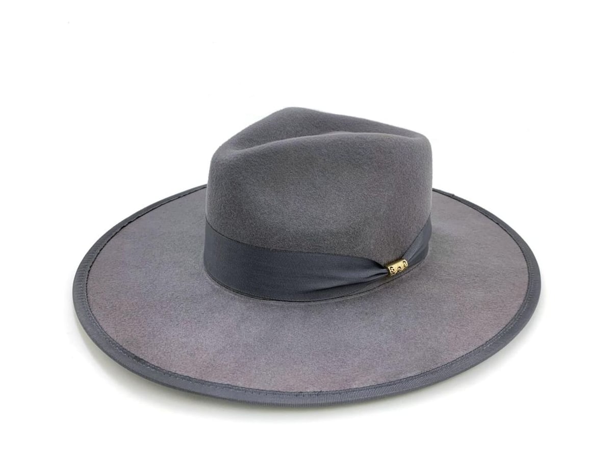 Vista del producto: Sombrero Fedora de Lana de Ala Ancha